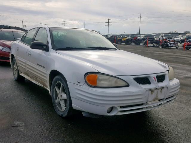 1G2NF52E01M597028 - 2001 PONTIAC GRAND AM S WHITE photo 1