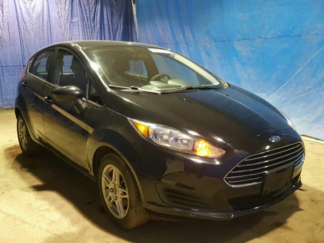 3FADP4EJ5HM110174 - 2017 FORD FIESTA SE BLACK photo 1