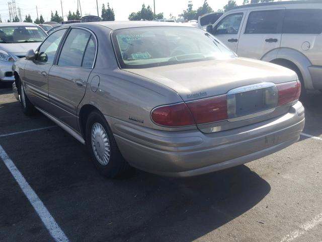 1G4HP54K91U225806 - 2001 BUICK LESABRE CU BROWN photo 3