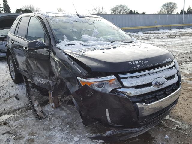 2FMDK4JC6DBB68883 - 2013 FORD EDGE SEL BLACK photo 1