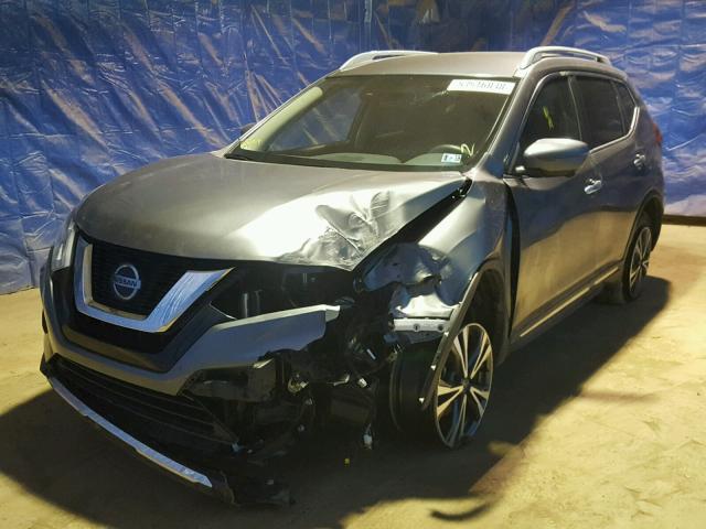 5N1AT2MV8JC743126 - 2018 NISSAN ROGUE SV GRAY photo 2