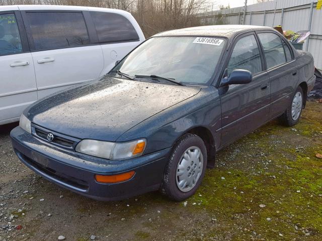 1NXBB02E1TZ404350 - 1996 TOYOTA COROLLA DX BLUE photo 2