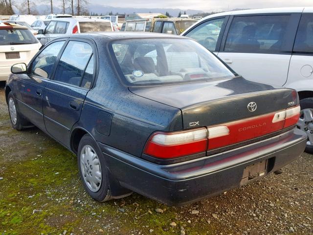 1NXBB02E1TZ404350 - 1996 TOYOTA COROLLA DX BLUE photo 3