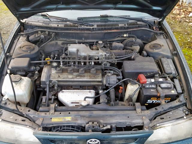 1NXBB02E1TZ404350 - 1996 TOYOTA COROLLA DX BLUE photo 7