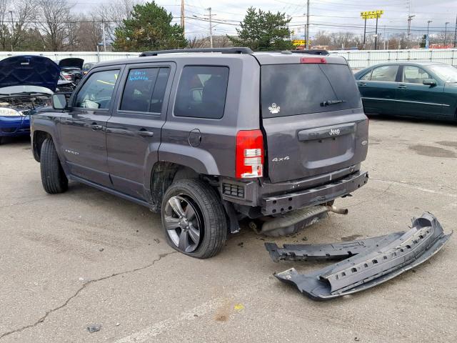 1C4NJRFBXFD409110 - 2015 JEEP PATRIOT LA GRAY photo 3