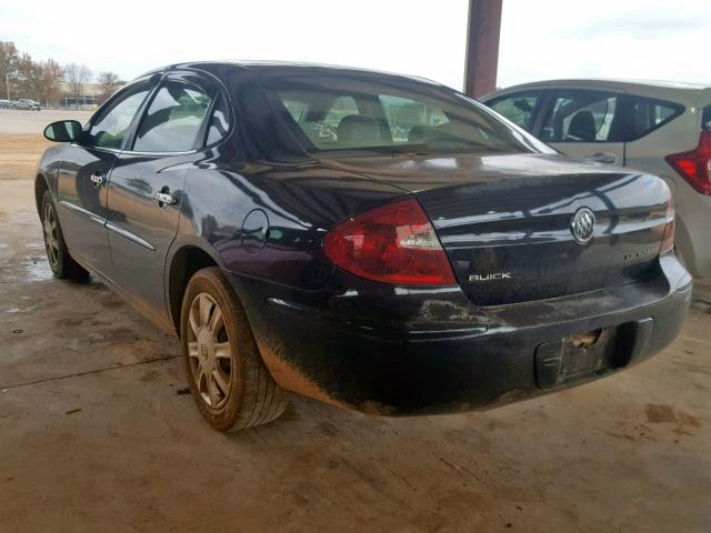 2G4WC552661293520 - 2006 BUICK LACROSSE C BLACK photo 3