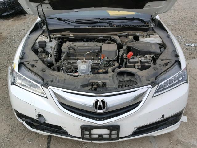 19UUB1F3XGA011709 - 2016 ACURA TLX WHITE photo 7