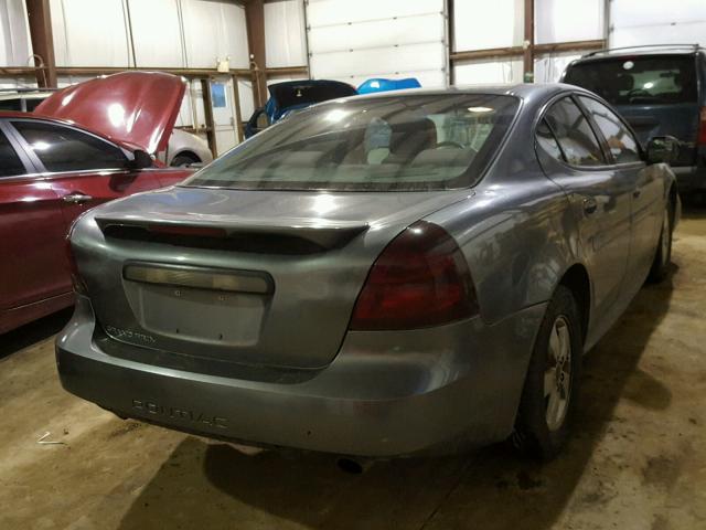 2G2WP522551194199 - 2005 PONTIAC GRAND PRIX GRAY photo 4