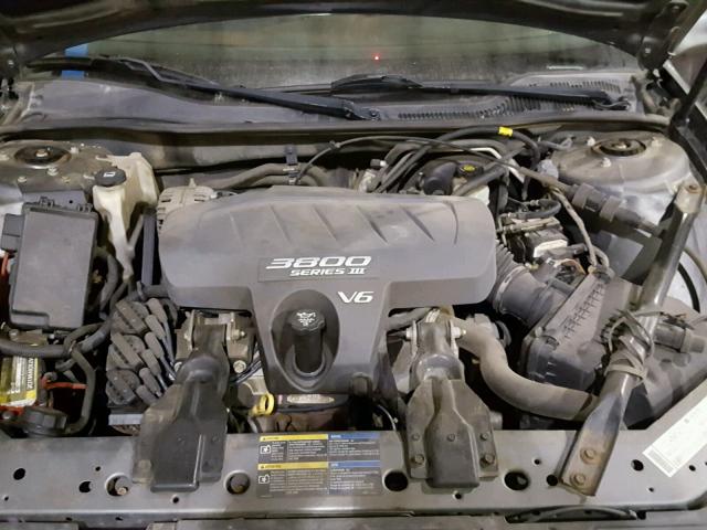 2G2WP522551194199 - 2005 PONTIAC GRAND PRIX GRAY photo 7