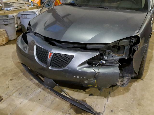2G2WP522551194199 - 2005 PONTIAC GRAND PRIX GRAY photo 9