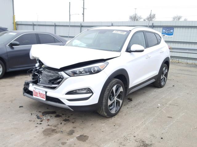 KM8J3CAL2JU733467 - 2018 HYUNDAI TUCSON LIM WHITE photo 2