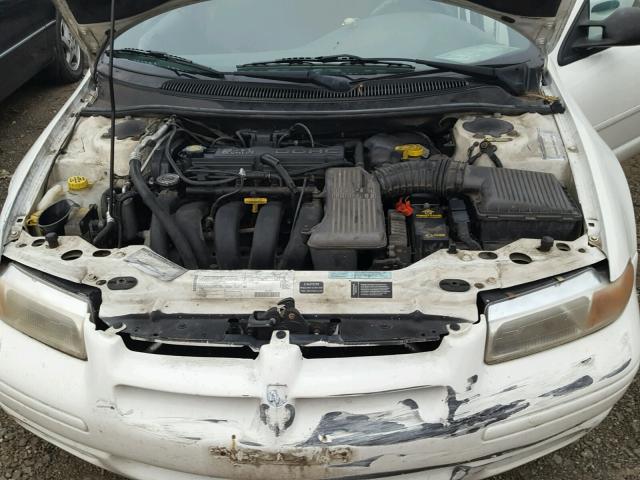 1B3EJ46X1TN211652 - 1996 DODGE STRATUS WHITE photo 7