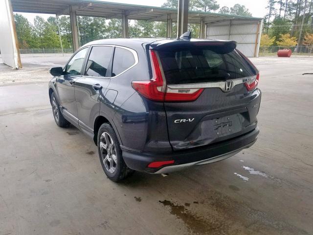 2HKRW2H85HH682500 - 2017 HONDA CR-V EXL GRAY photo 3