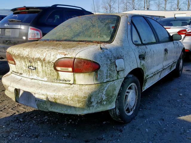 1G1JF5245V7302780 - 1997 CHEVROLET CAVALIER L WHITE photo 4