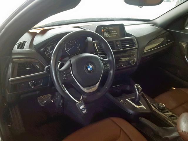 WBA1K5C5XFV242919 - 2015 BMW 228 I WHITE photo 9