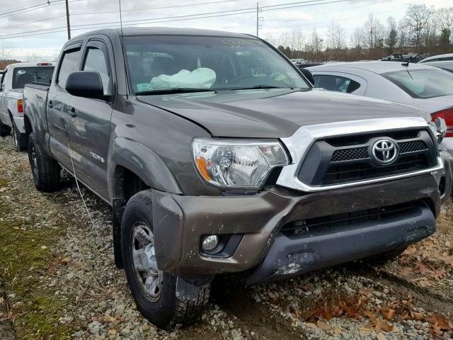 3TMMU4FN7FM085604 - 2015 TOYOTA TACOMA DOU BROWN photo 1