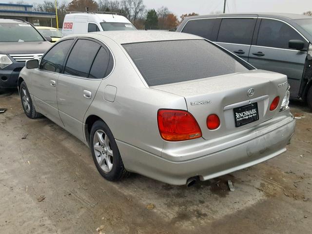 JT8BD69S840202125 - 2004 LEXUS GS 300 SILVER photo 3