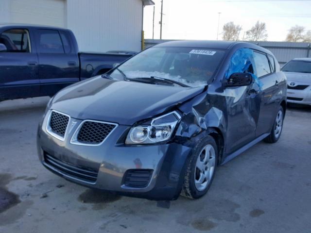 5Y2SP67809Z467317 - 2009 PONTIAC VIBE GRAY photo 2