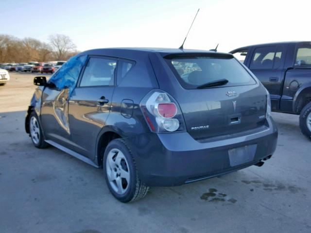 5Y2SP67809Z467317 - 2009 PONTIAC VIBE GRAY photo 3