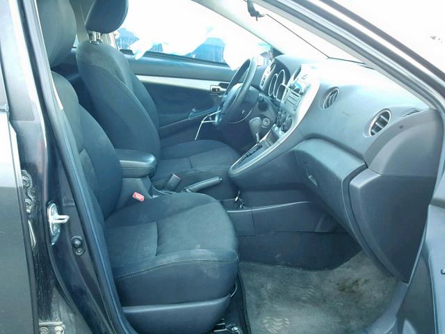 5Y2SP67809Z467317 - 2009 PONTIAC VIBE GRAY photo 5