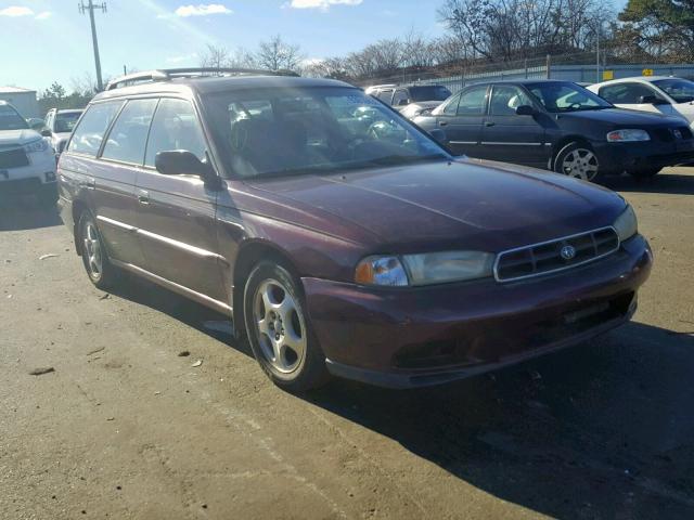 4S3BK4351X6312045 - 1999 SUBARU LEGACY L MAROON photo 1