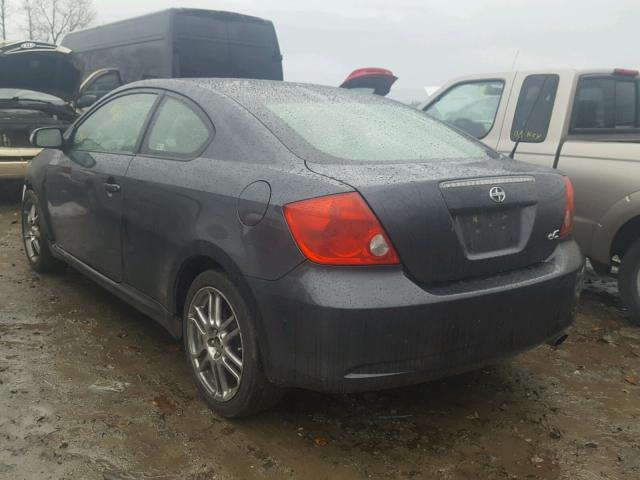 JTKDE177760115630 - 2006 TOYOTA SCION TC ნაცრისფერი ფოტო 3