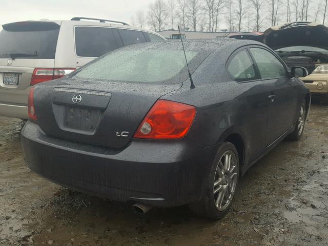 JTKDE177760115630 - 2006 TOYOTA SCION TC ნაცრისფერი ფოტო 4