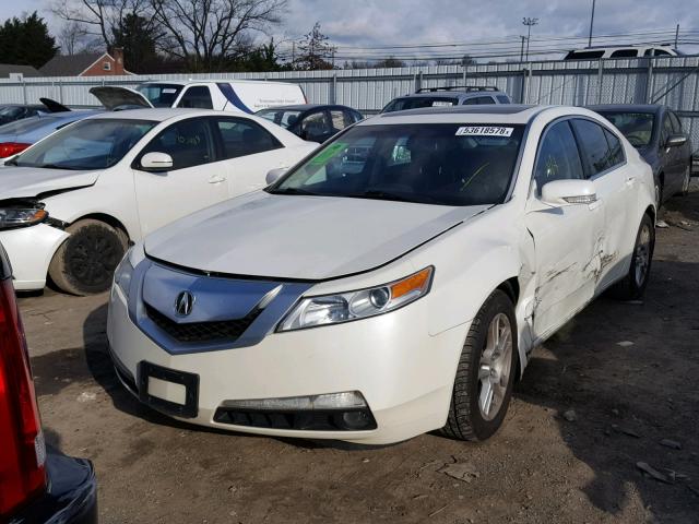 19UUA86209A023552 - 2009 ACURA TL WHITE photo 2