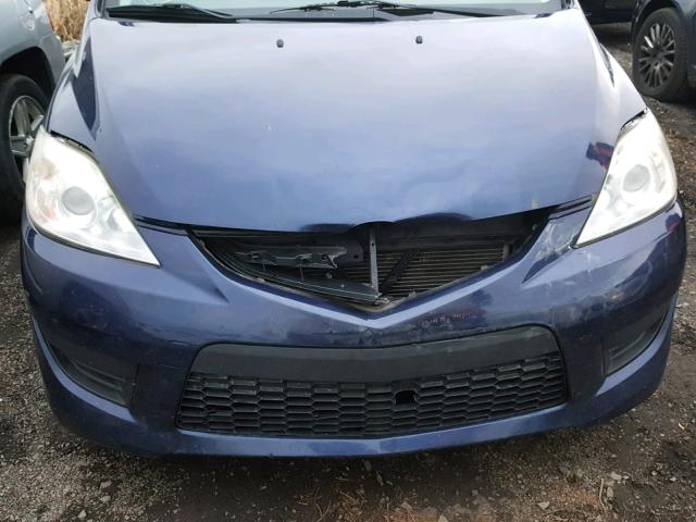 JM1CR29L690336390 - 2009 MAZDA 5 BLUE photo 9