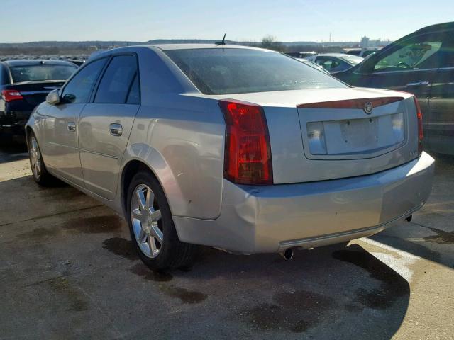 1G6DP567150117594 - 2005 CADILLAC CTS HI FEA SILVER photo 3