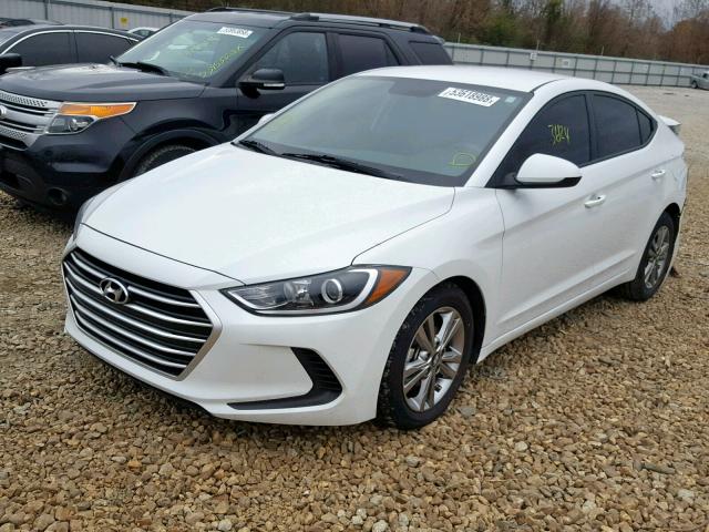 5NPD84LF6HH034671 - 2017 HYUNDAI ELANTRA WHITE photo 2