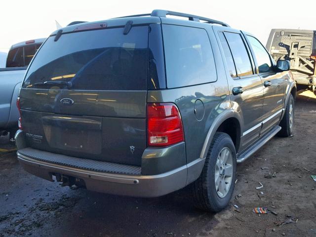 1FMZU64W74UA16526 - 2004 FORD EXPLORER E GREEN photo 4