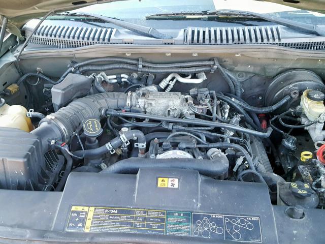 1FMZU64W74UA16526 - 2004 FORD EXPLORER E GREEN photo 7