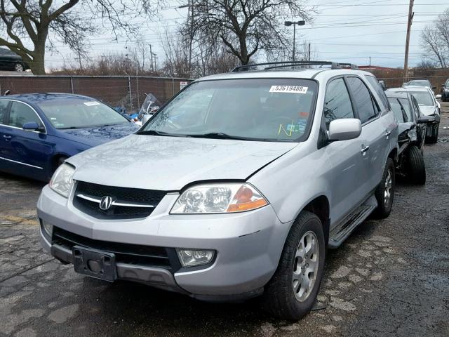 2HNYD18662H546297 - 2002 ACURA MDX TOURIN SILVER photo 2