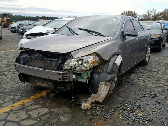 1G1ZE5E19BF328288 - 2011 CHEVROLET MALIBU LTZ ყავისფერი ფოტო 2