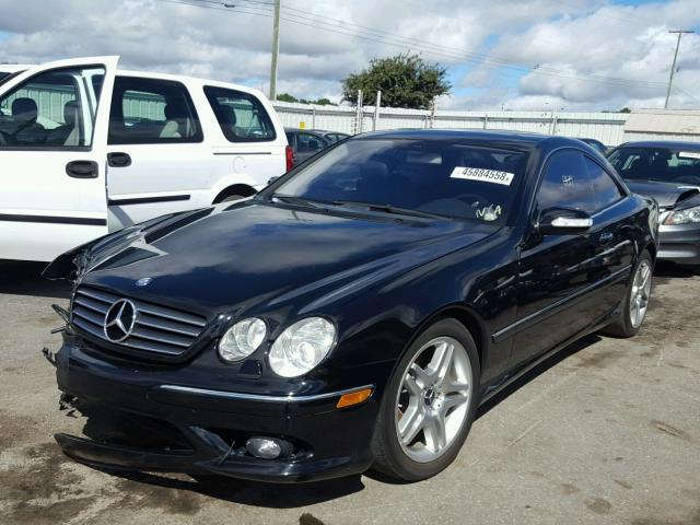 WDBPJ75JX6A046992 - 2006 MERCEDES-BENZ CL 500 BLACK photo 2