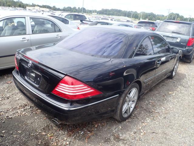 WDBPJ75JX6A046992 - 2006 MERCEDES-BENZ CL 500 BLACK photo 4