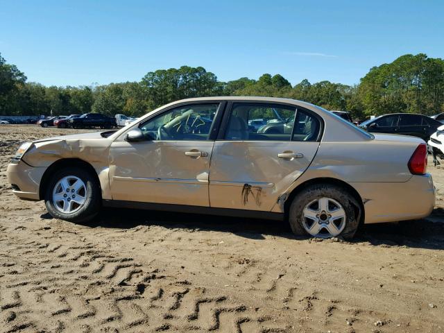 1G1ZT52815F124936 - 2005 CHEVROLET MALIBU LS 金色 照片 10