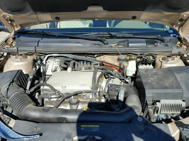1G1ZT52815F124936 - 2005 CHEVROLET MALIBU LS 金色 照片 7