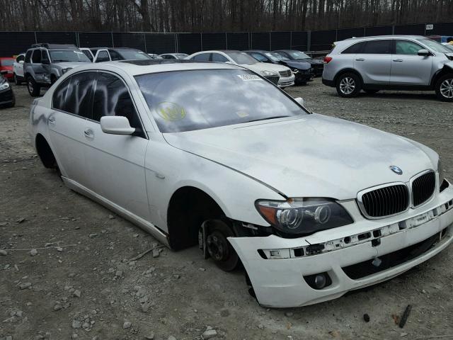 WBAHL83598DT13954 - 2008 BMW 750I WHITE photo 9