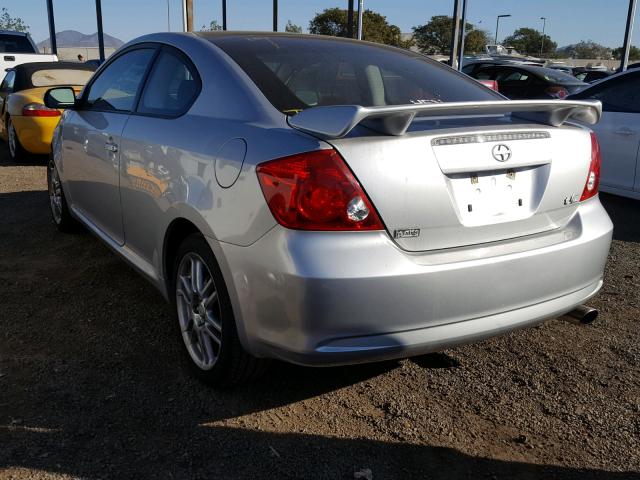 JTKDE177160103179 - 2006 TOYOTA SCION TC Gümüş foto 3