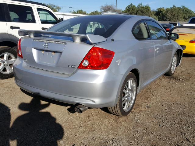 JTKDE177160103179 - 2006 TOYOTA SCION TC Gümüş foto 4