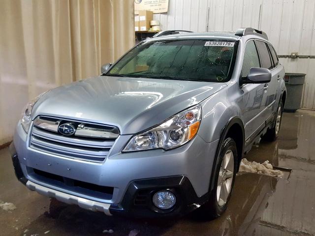 4S4BRCLC1D3282932 - 2013 SUBARU OUTBACK 2. SILVER photo 2