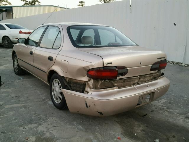 1Y1SK5283SZ065972 - 1995 GEO PRIZM LSI BROWN photo 3