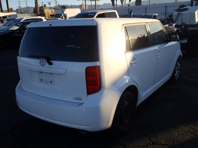 JTLKE50E491081258 - 2009 TOYOTA SCION XB Ақ фото 4
