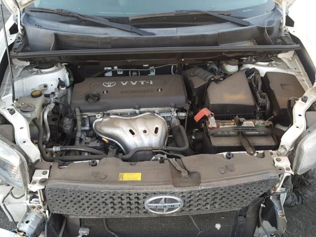 JTLKE50E491081258 - 2009 TOYOTA SCION XB Ақ фото 7