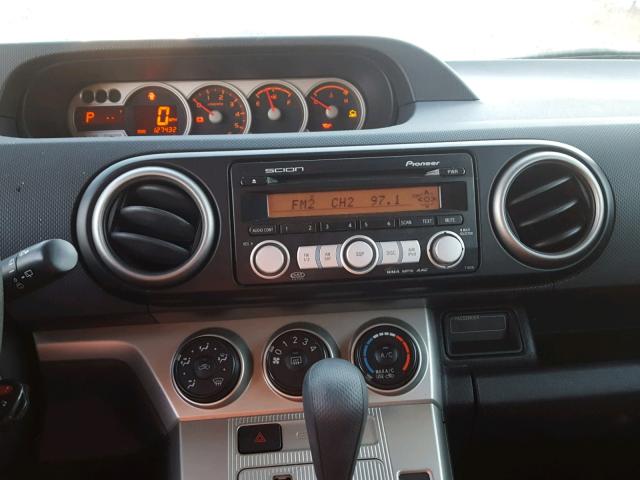 JTLKE50E491081258 - 2009 TOYOTA SCION XB Ақ фото 9