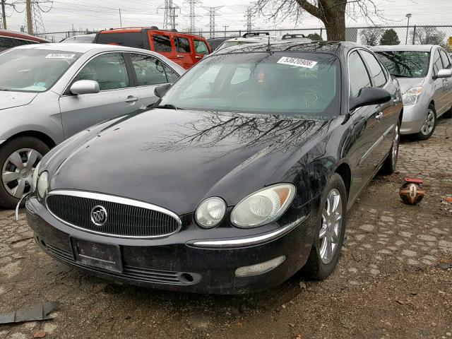 2G4WE537851261191 - 2005 BUICK LACROSSE C BLACK photo 2