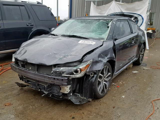 JTKJF5C73FJ001289 - 2015 TOYOTA SCION TC 石墨色 照片 2