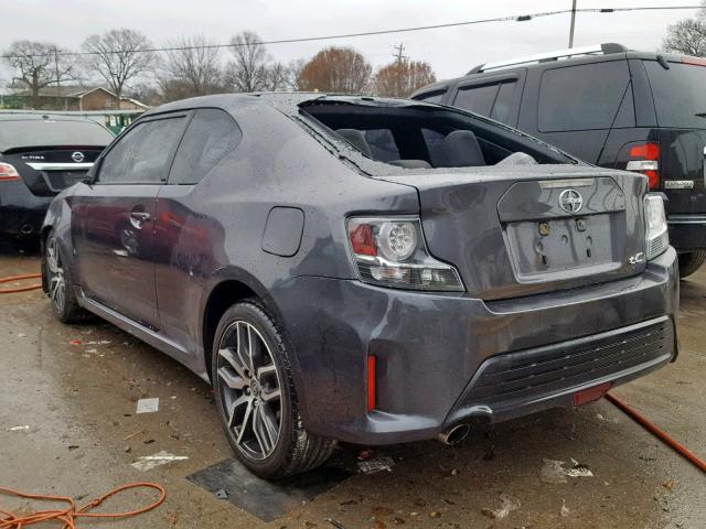 JTKJF5C73FJ001289 - 2015 TOYOTA SCION TC 石墨色 照片 3